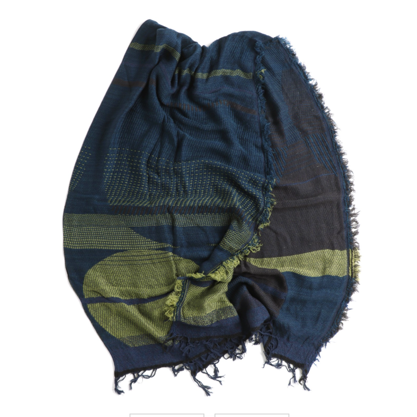 tamaki niime ｜ JQ shawl MIDDLE　wool  009