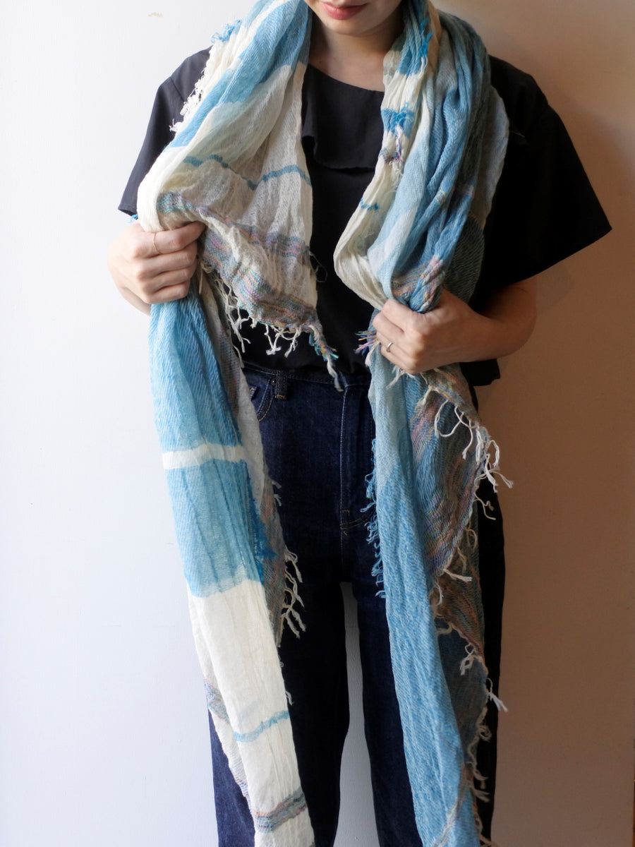 タマキニイメ roots shawl big - マフラー