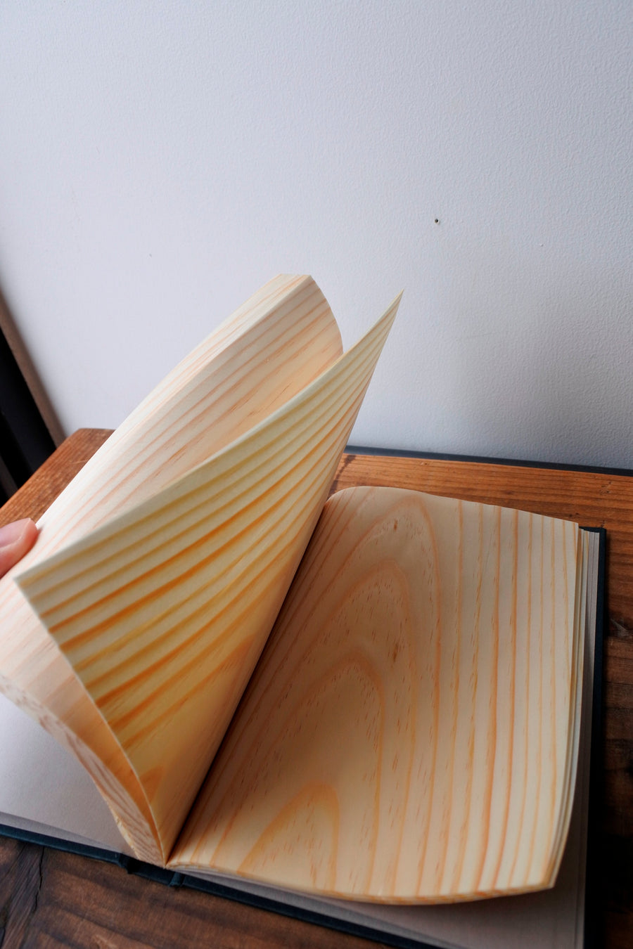 Shiki bun 木のノート　B6ハードカバー