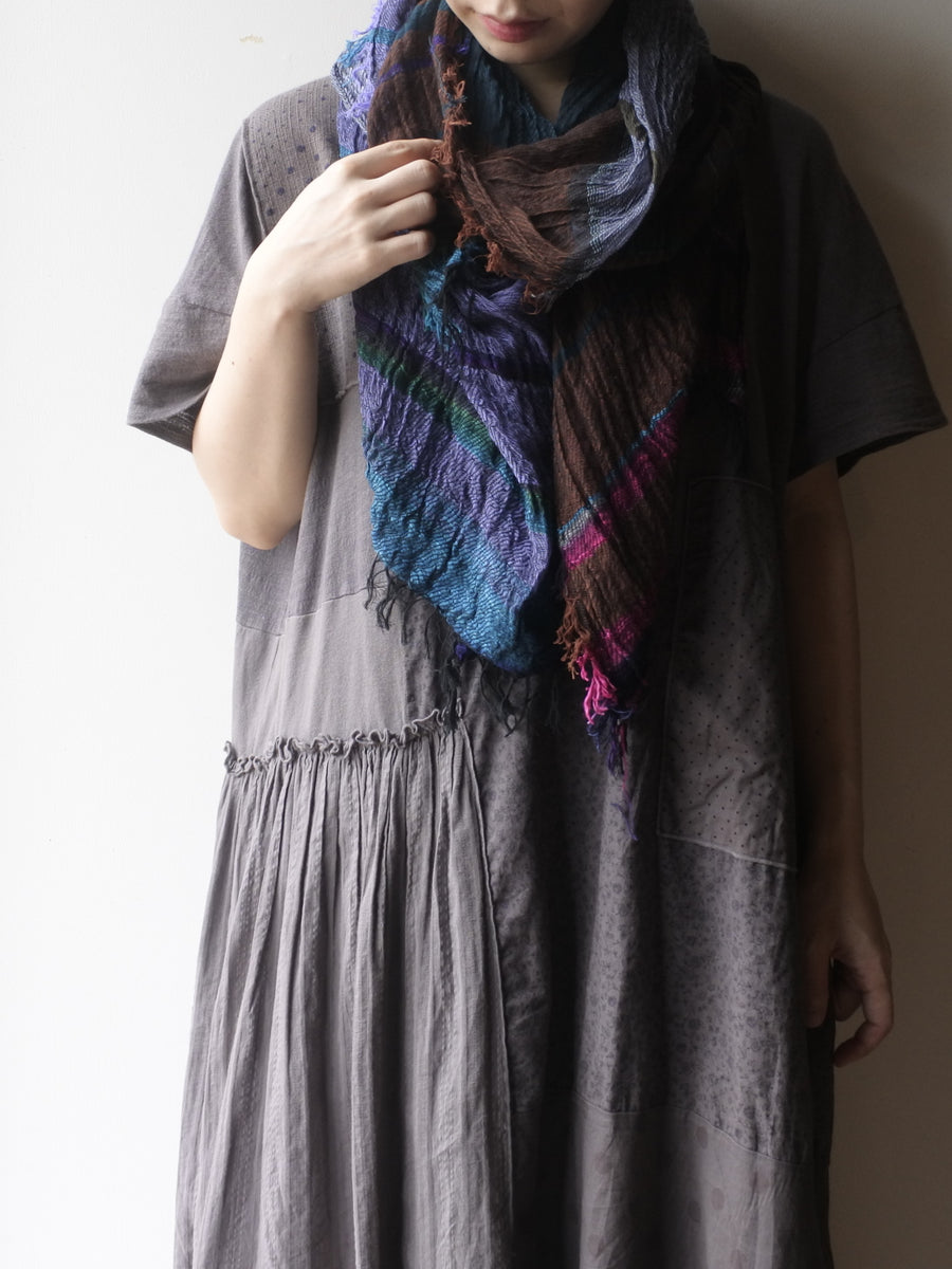 tamaki niime ｜ roots shawl MIDDLE　cotton