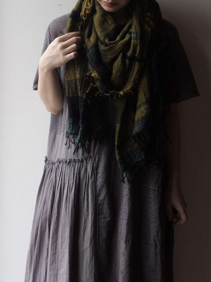 tamaki niime ｜ roots shawl BIG　cotton