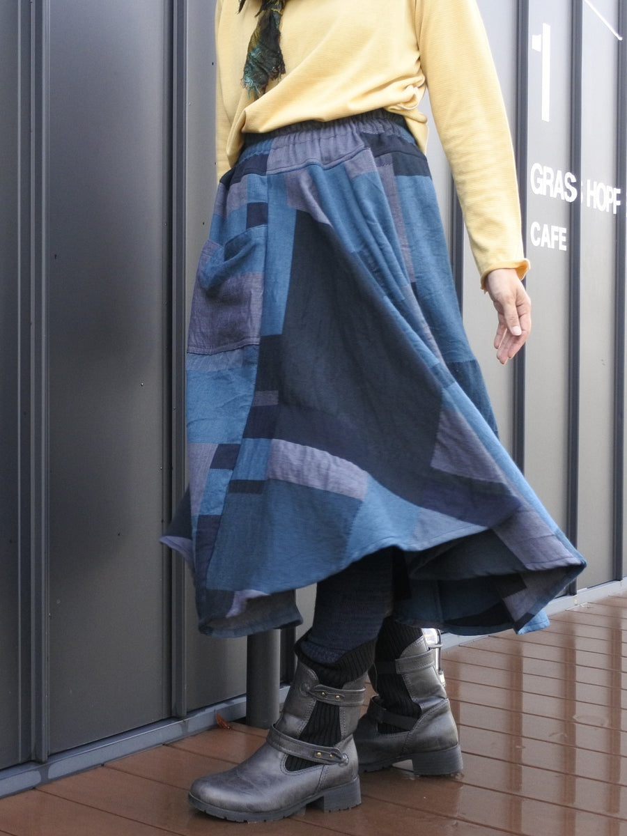 tamaki niime ｜ ヲリヲリ  chotan skirt　cotton