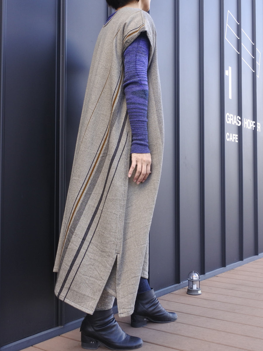 tamaki niime ｜fuwa-T  LONG(ラウンドネック）　wool
