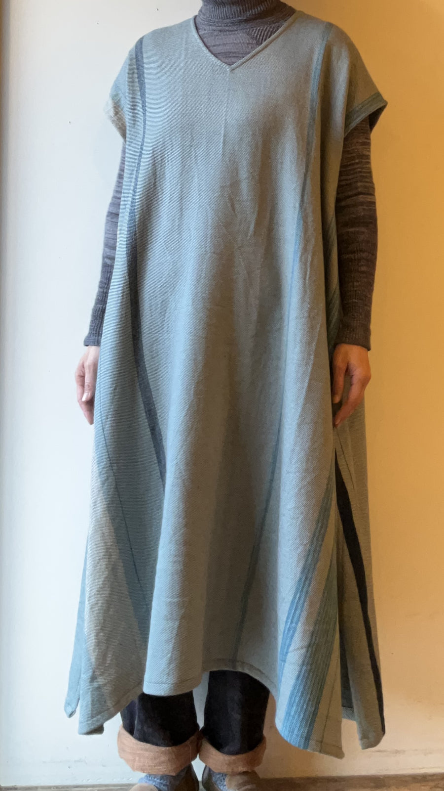 tamaki niime ｜fuwa-T  LONG　wool  W039