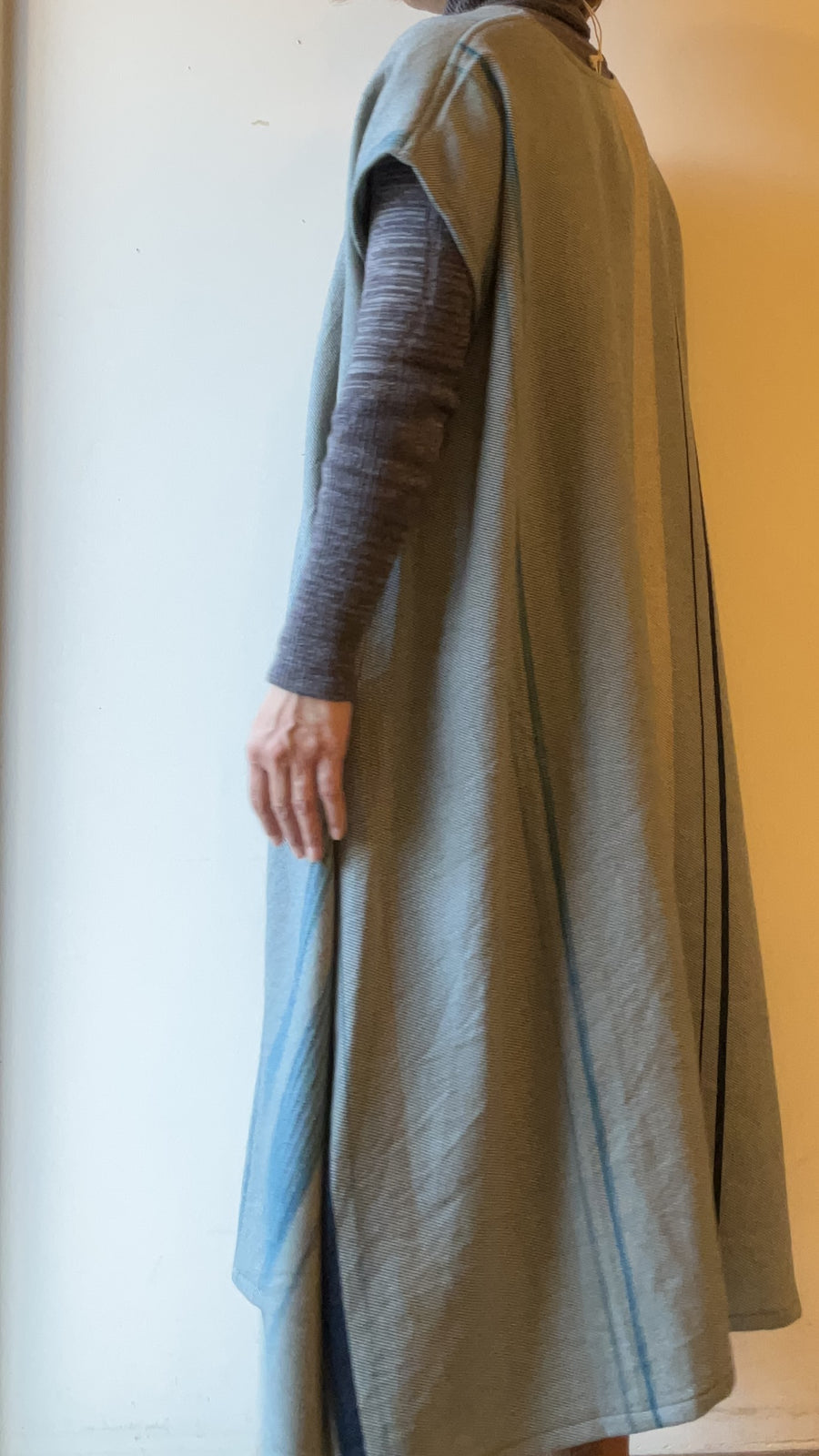 tamaki niime ｜fuwa-T  LONG　wool  W039