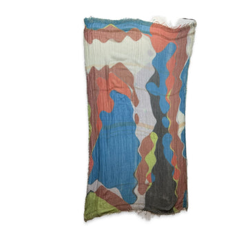 tamaki niime ｜ print shawl BIG　cotton 012