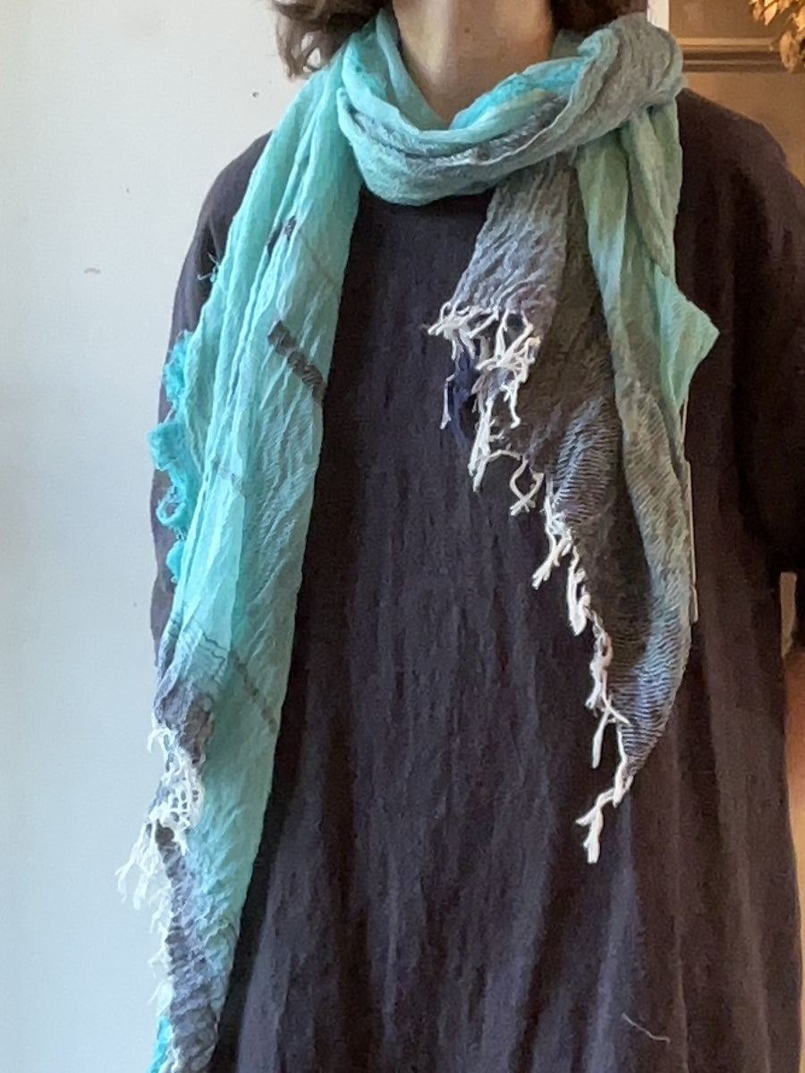 tamaki niime ｜ roots shawl MIDDLE　cotton  256