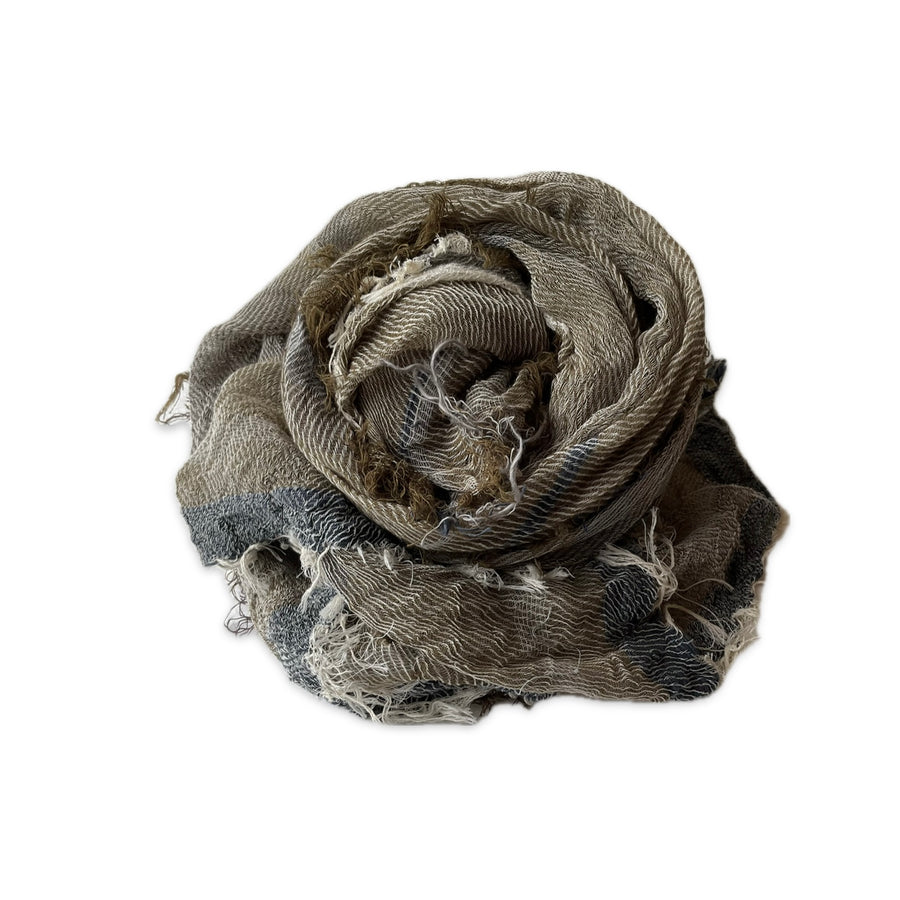 tamaki niime ｜ roots shawl BIG　cotton 094