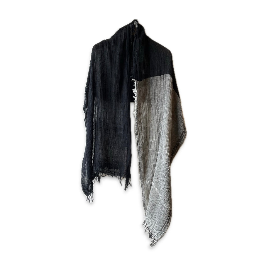tamaki niime ｜ basic two tone shawl-8 BIG　cotton  097