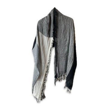 tamaki niime ｜ basic two tone shawl-8 BIG　cotton  097