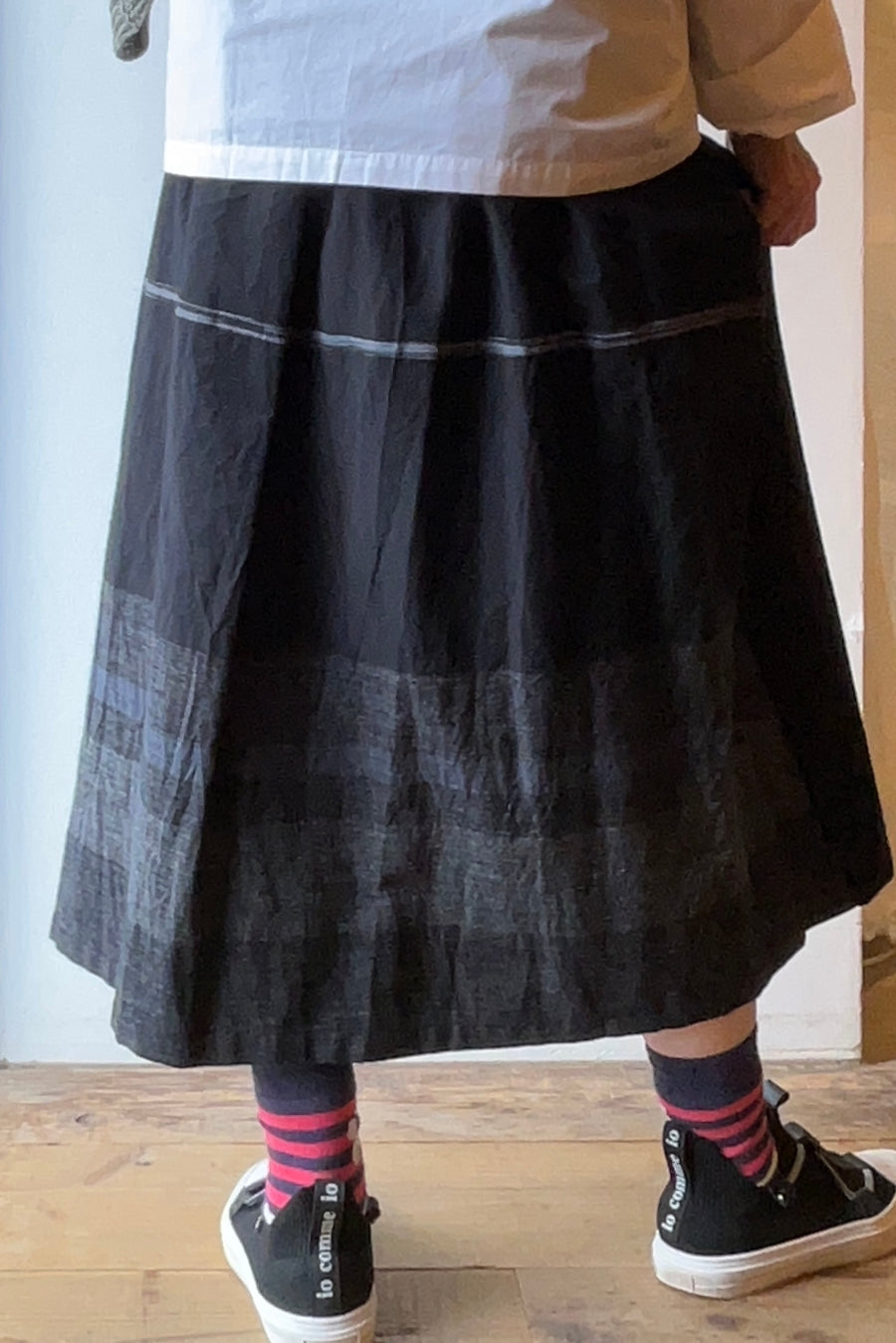 tamaki niime ｜powan skirt SHORT　cotton 001