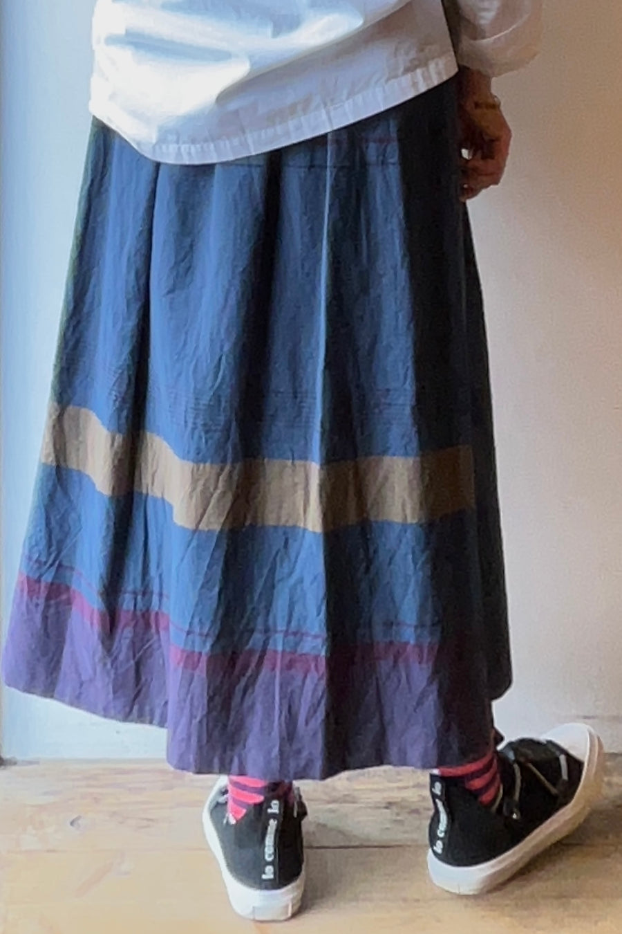 tamaki niime ｜powan skirt SHORT　cotton 002