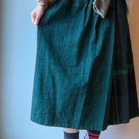 クラフトジャーナル｜tamaki niime ｜powan skirt SHORT cotton