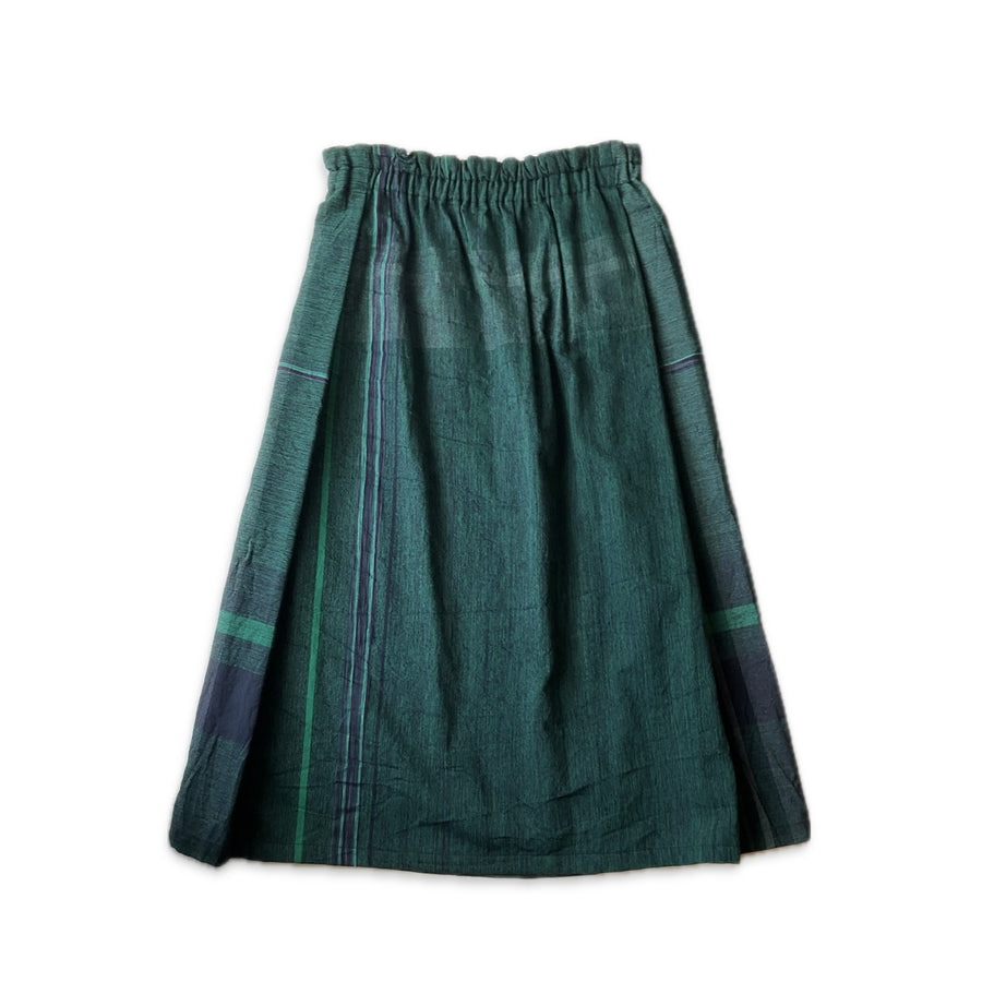 スカート tamaki niime cotton powan skirt SHORT クラフトジャーナル｜tamaki niime ｜powan skirt SHORT cotton