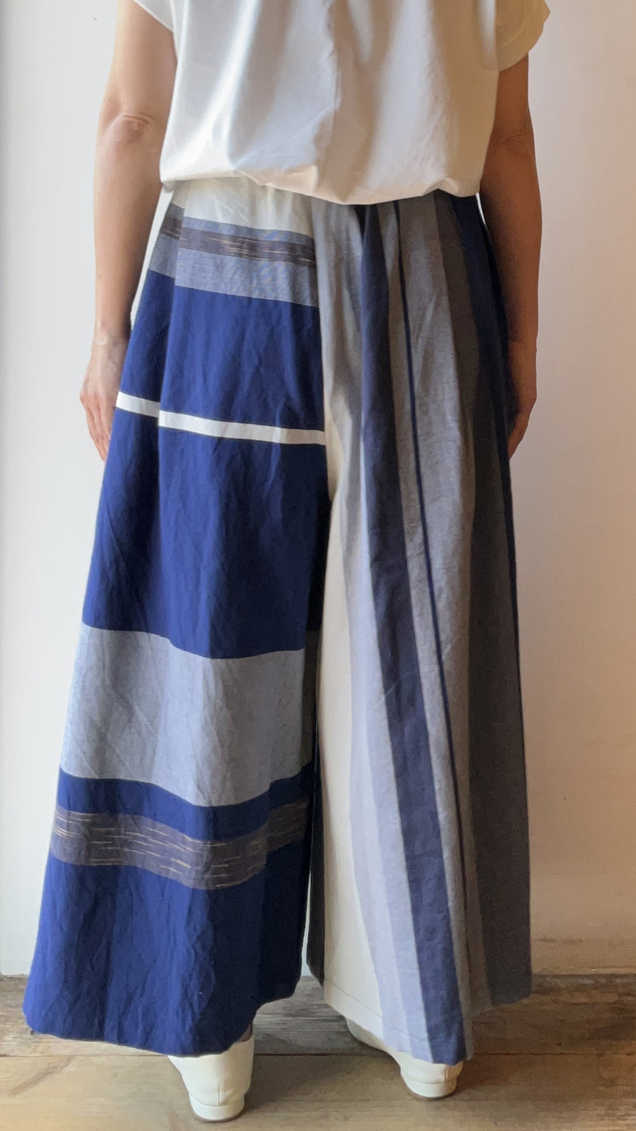 tamaki niime ｜wide pants LONG　pocket　cotton