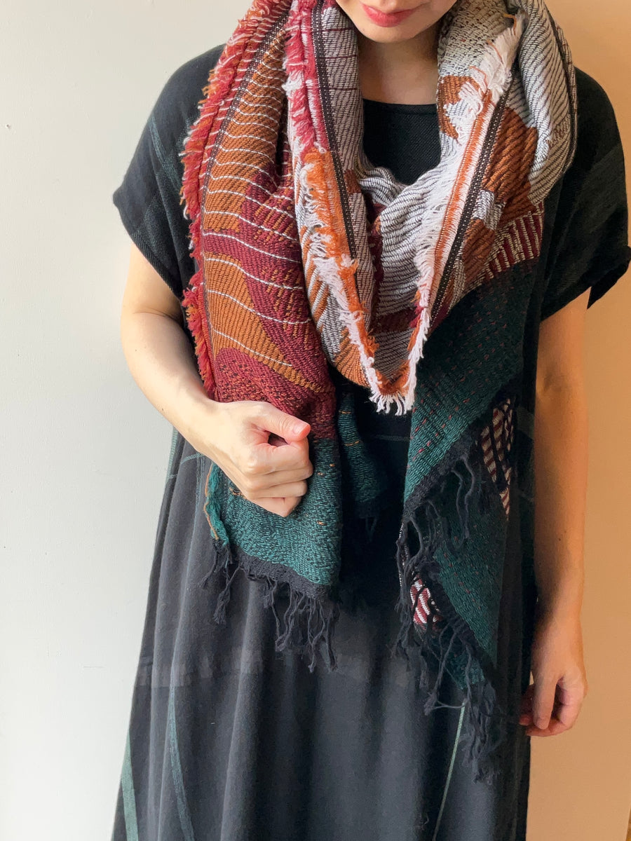 tamaki niime ｜ JQ shawl MIDDLE　wool