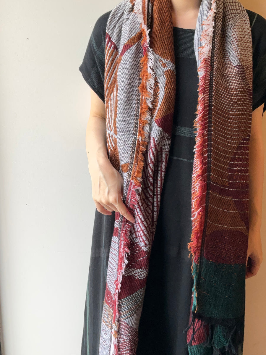 tamaki niime ｜ JQ shawl MIDDLE　wool