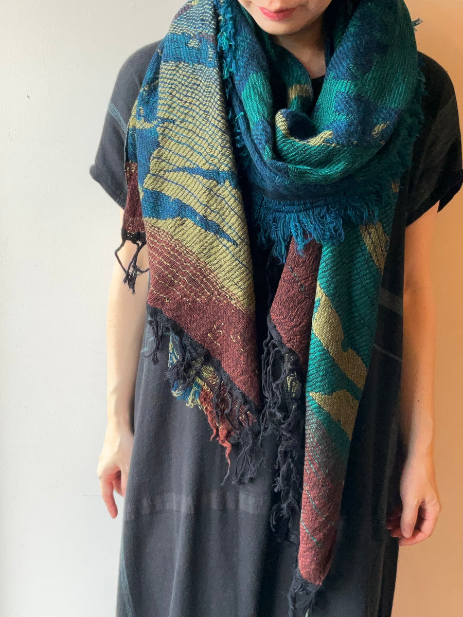 tamaki niime ｜ JQ shawl MIDDLE　wool