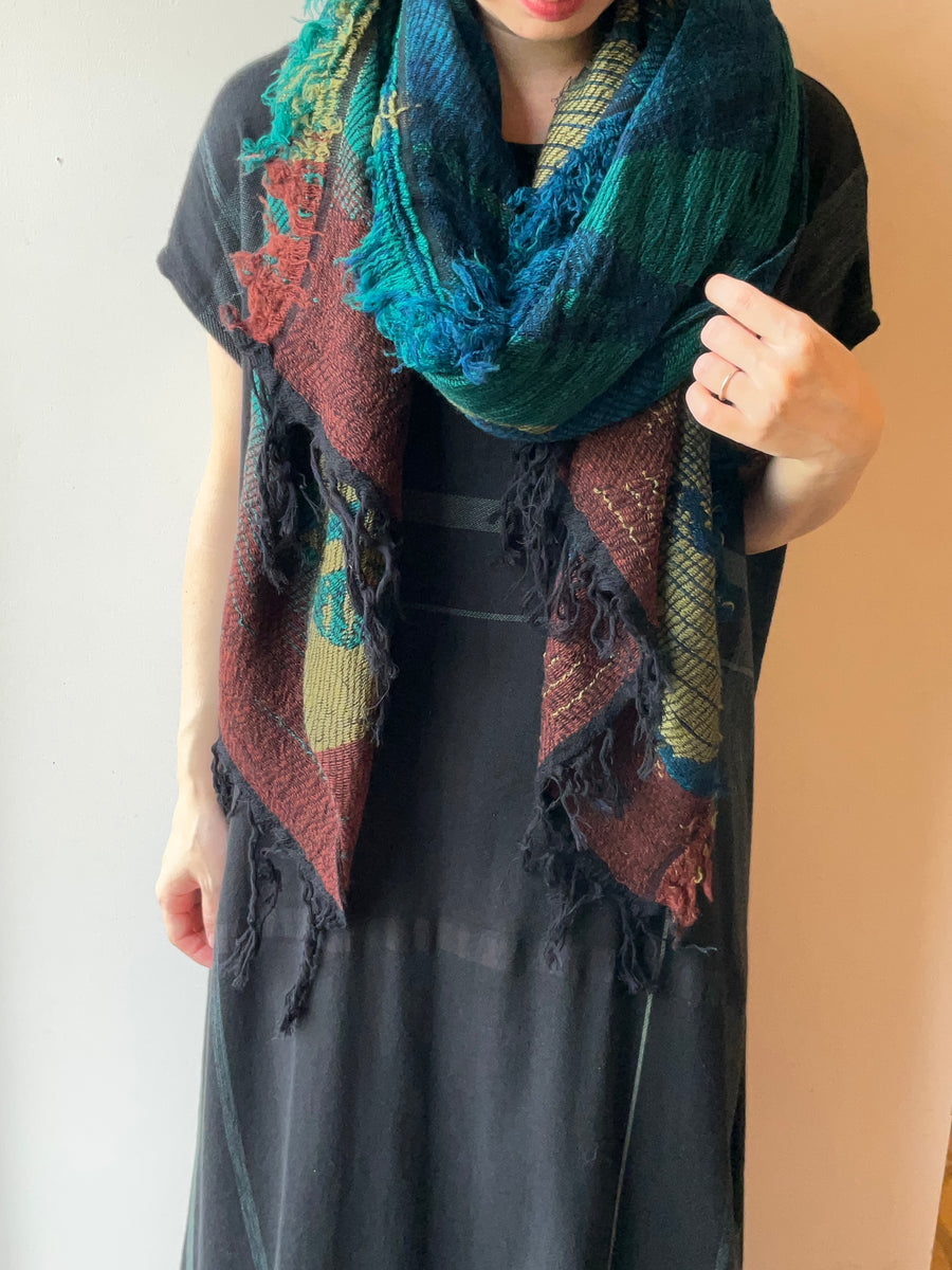 tamaki niime ｜ JQ shawl MIDDLE　wool