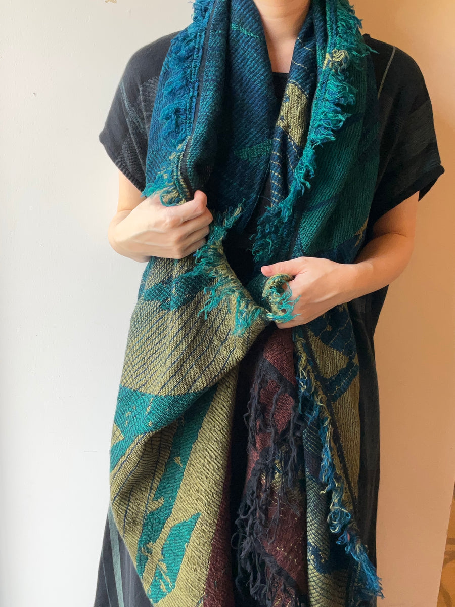 tamaki niime ｜ JQ shawl MIDDLE　wool