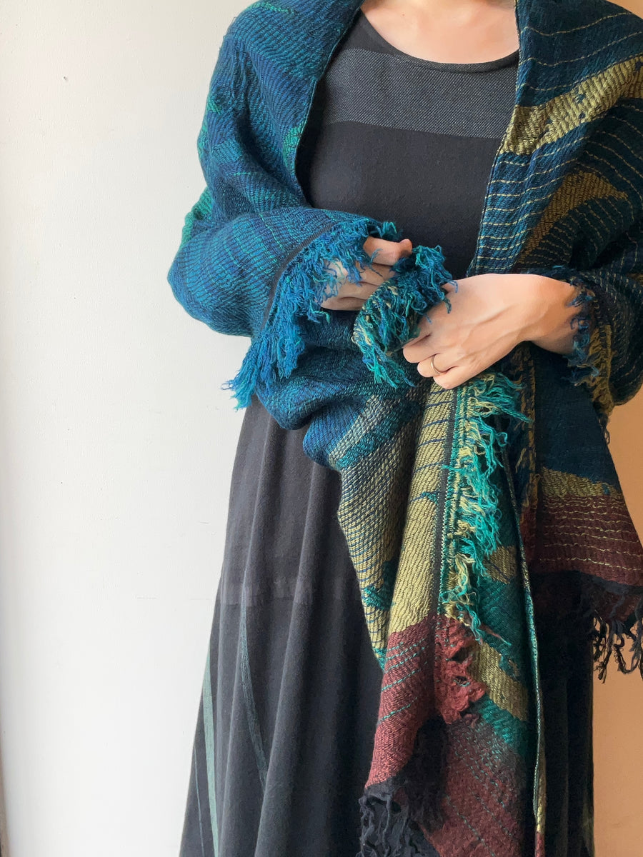 tamaki niime ｜ JQ shawl MIDDLE　wool