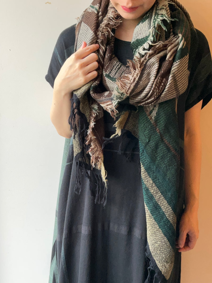 tamaki niime ｜ JQ shawl MIDDLE　wool