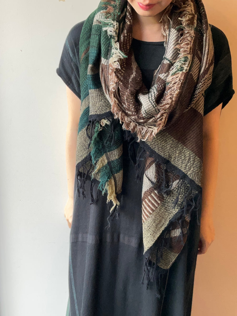 tamaki niime ｜ JQ shawl MIDDLE　wool