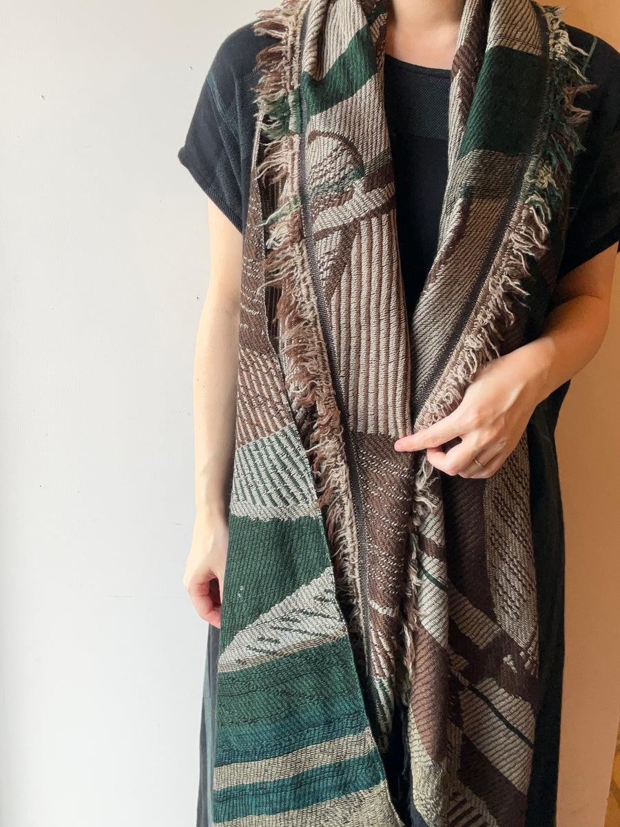 tamaki niime ｜ JQ shawl MIDDLE　wool