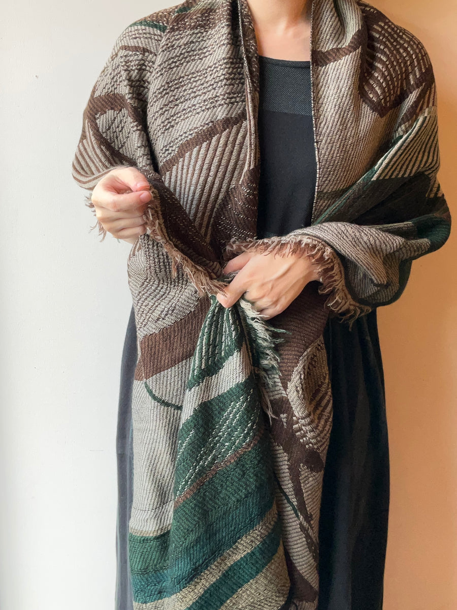 tamaki niime ｜ JQ shawl MIDDLE　wool