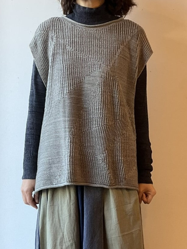 tamaki niime ｜ニットベスト　wool