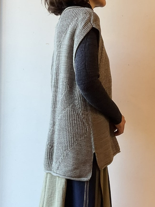 tamaki niime ｜ニットベスト　wool