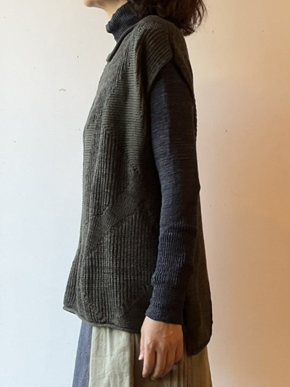 tamaki niime ｜ニットベスト　wool