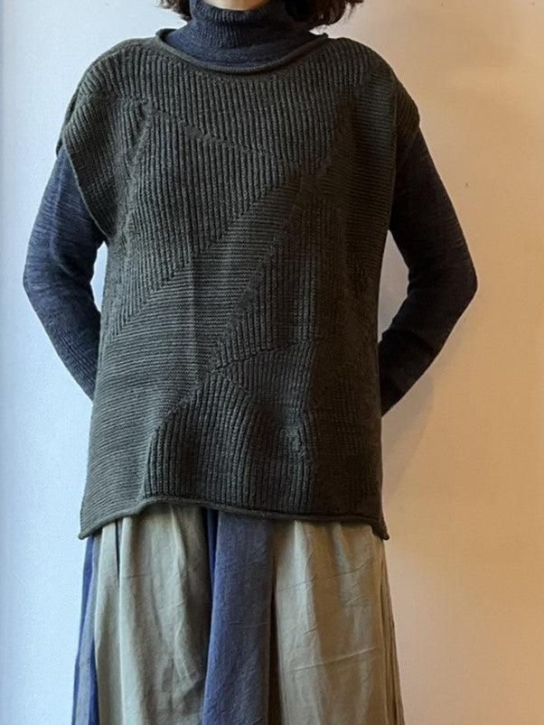 tamaki niime ｜ニットベスト　wool