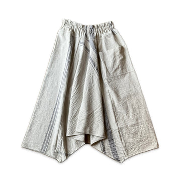 tamaki niime ｜廻　tarun pants LONG　濃淡　cotton