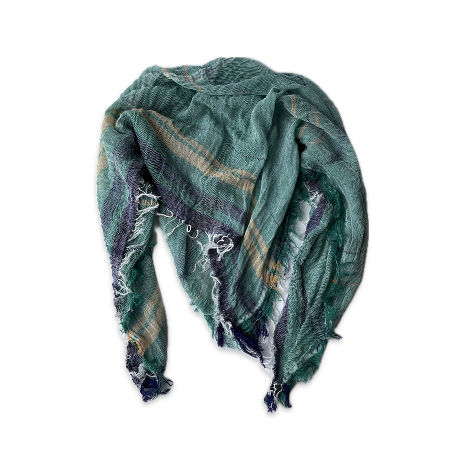 tamaki niime ｜ roots shawl  SQUARE　cotton