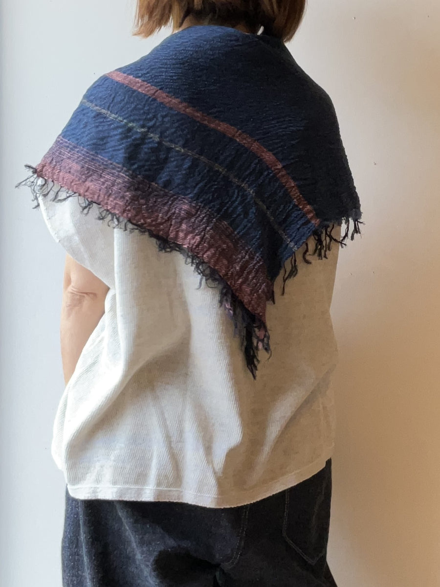tamaki niime ｜ roots shawl  SQUARE　cotton
