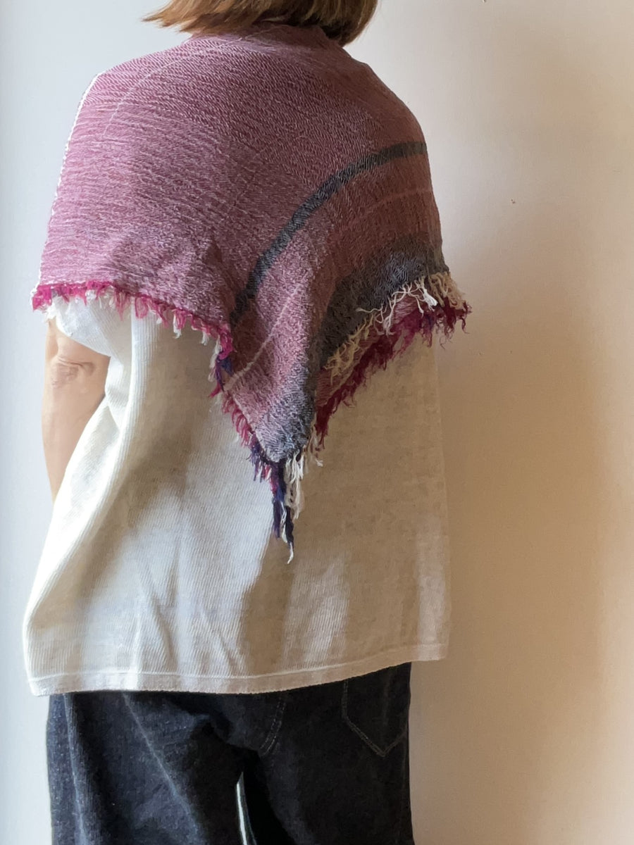 tamaki niime ｜ roots shawl  SQUARE　cotton