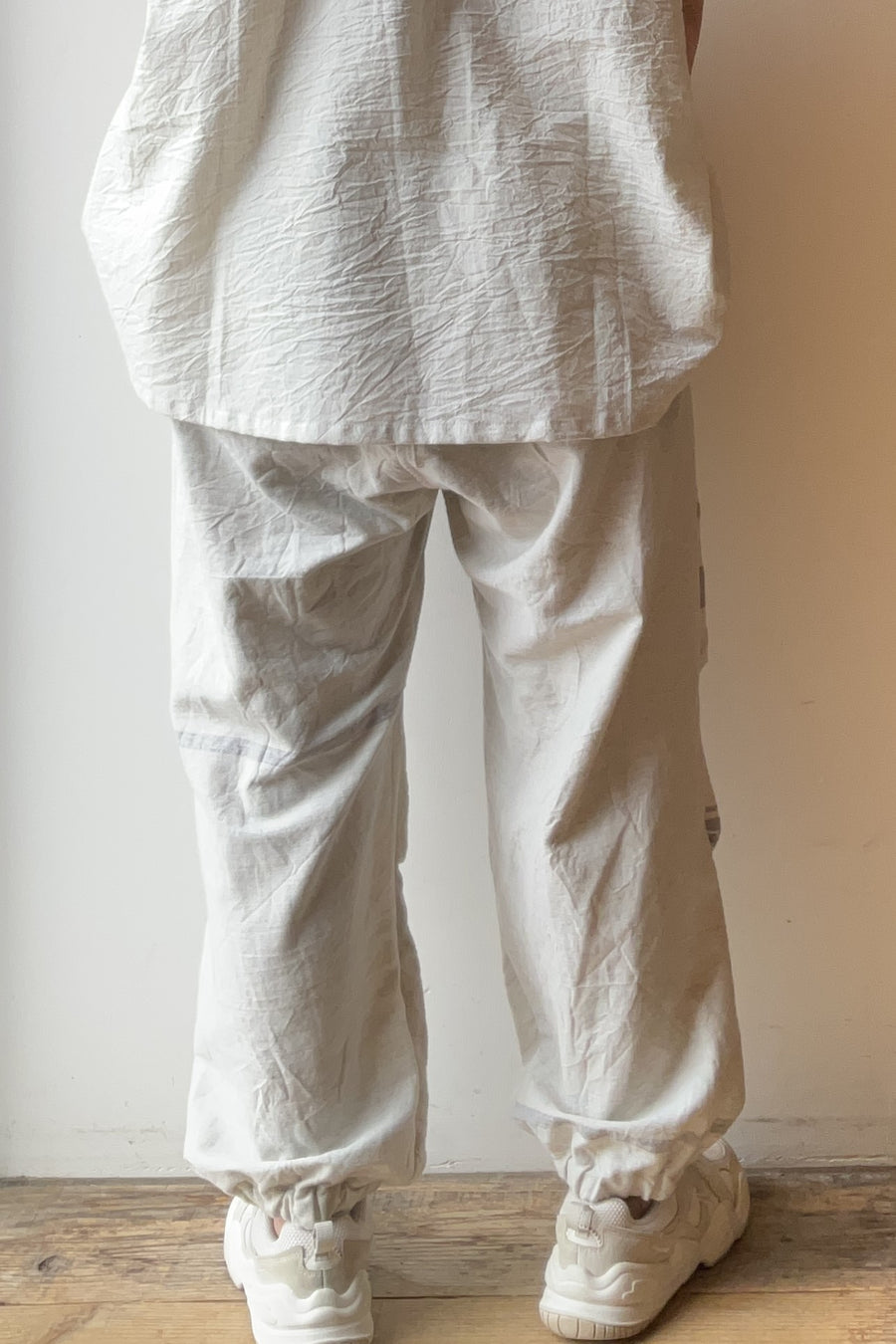 tamaki niime ｜廻　nica pants HOSO　濃淡  cotton