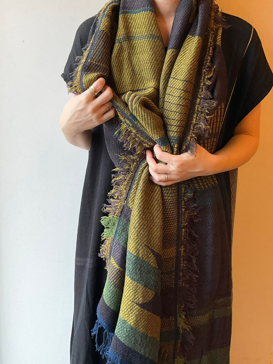 tamaki niime ｜ JQ shawl MIDDLE　wool