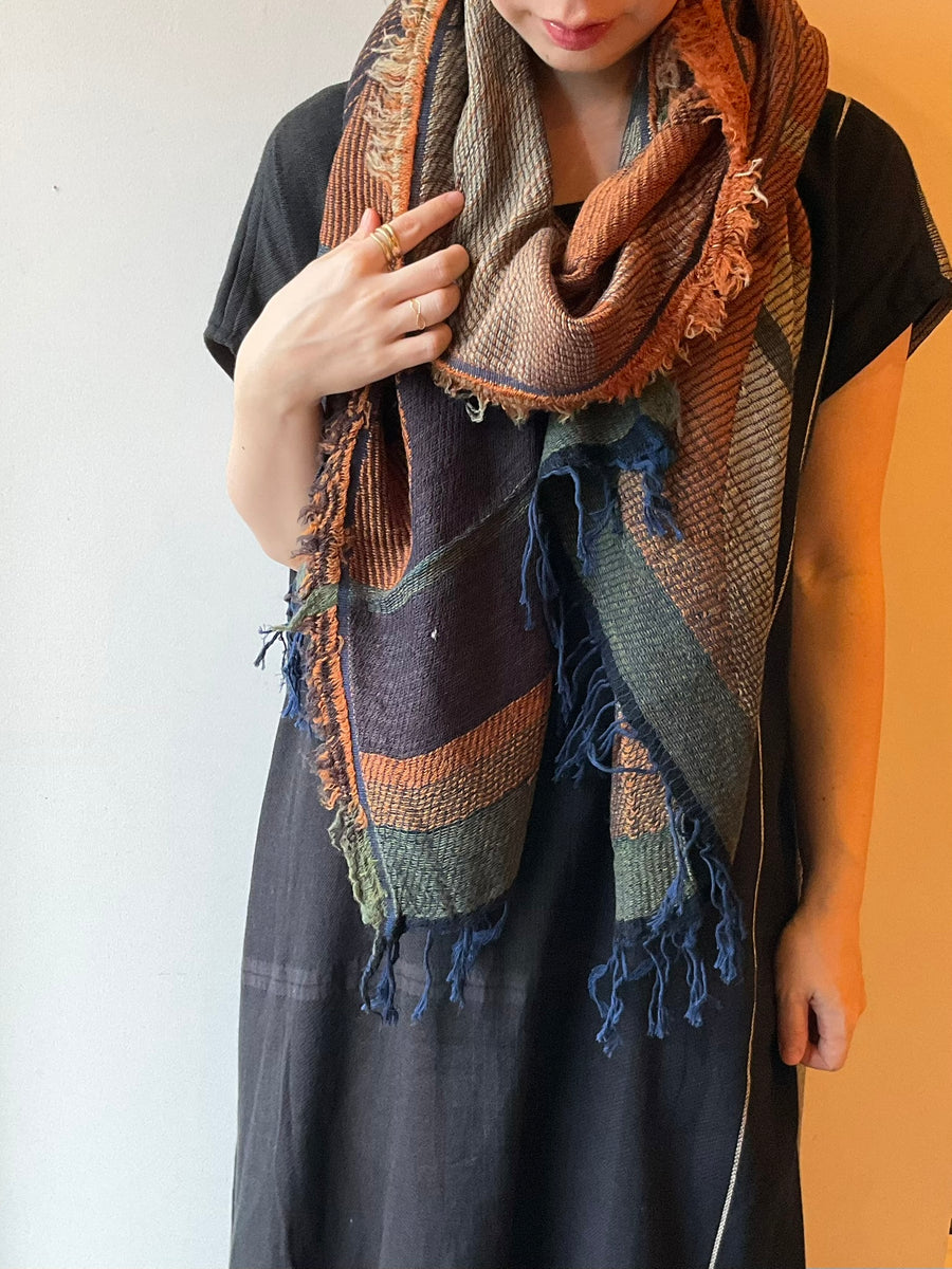 tamaki niime ｜ JQ shawl MIDDLE　wool