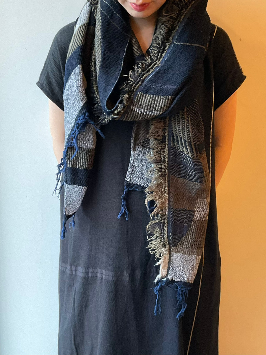 tamaki niime ｜ JQ shawl MIDDLE　wool