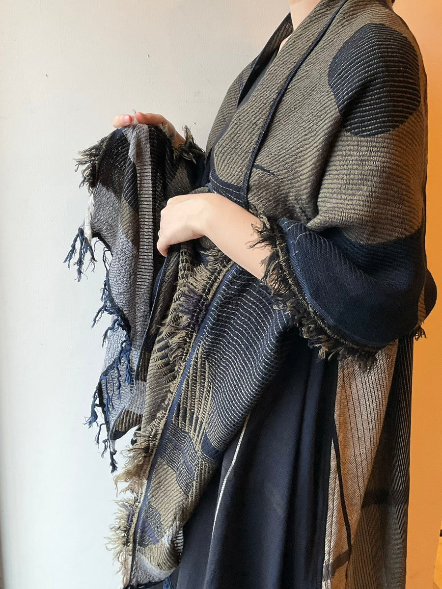 tamaki niime ｜ JQ shawl MIDDLE　wool