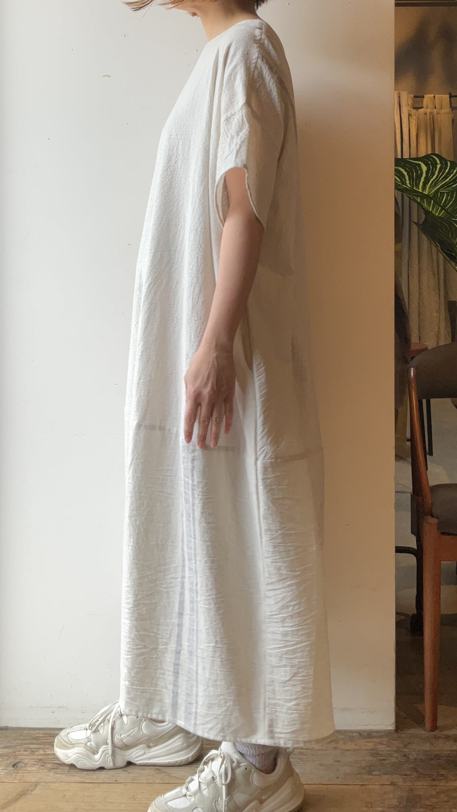tamaki niime ｜廻　ポワンピ　濃淡　cotton