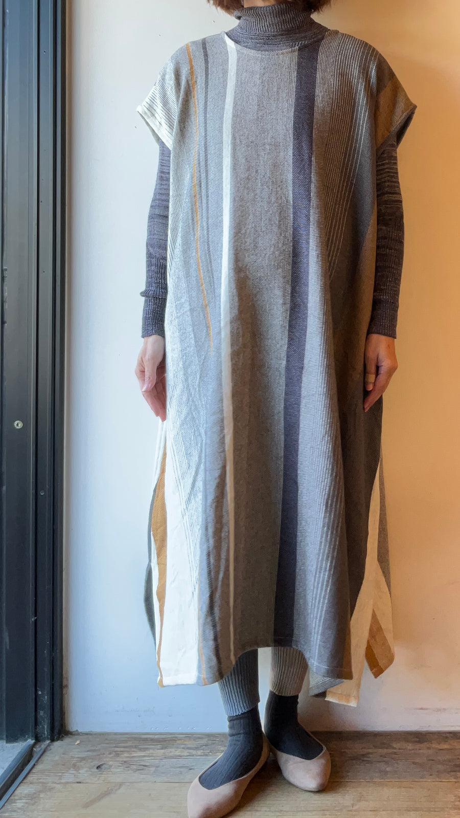 tamaki niime ｜fuwa-T  LONG　wool