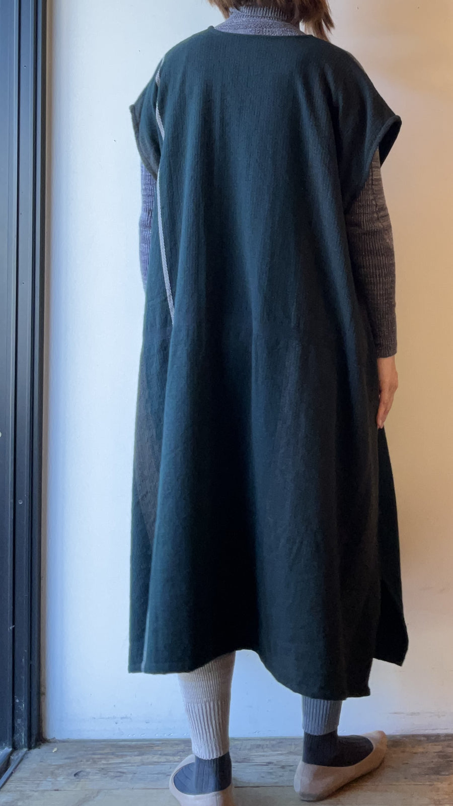 tamaki niime ｜fuwa-T  LONG　タン　wool