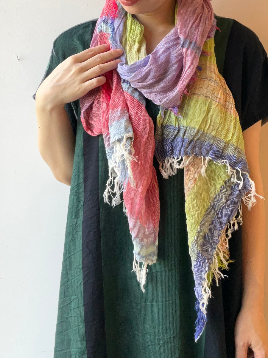 tamaki niime ｜ roots shawl MIDDLE　cotton