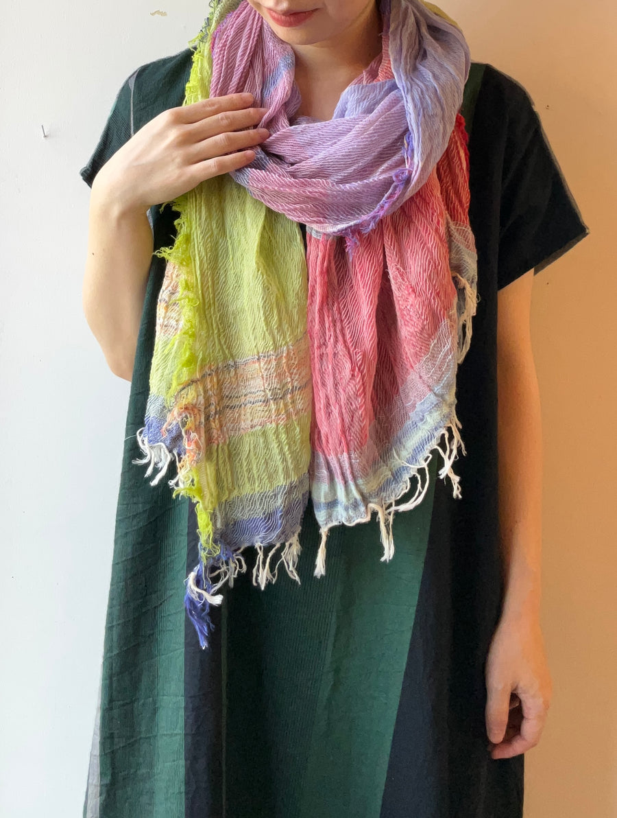 tamaki niime ｜ roots shawl MIDDLE　cotton