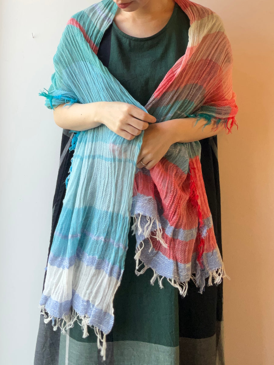 tamaki niime ｜ roots shawl MIDDLE　cotton