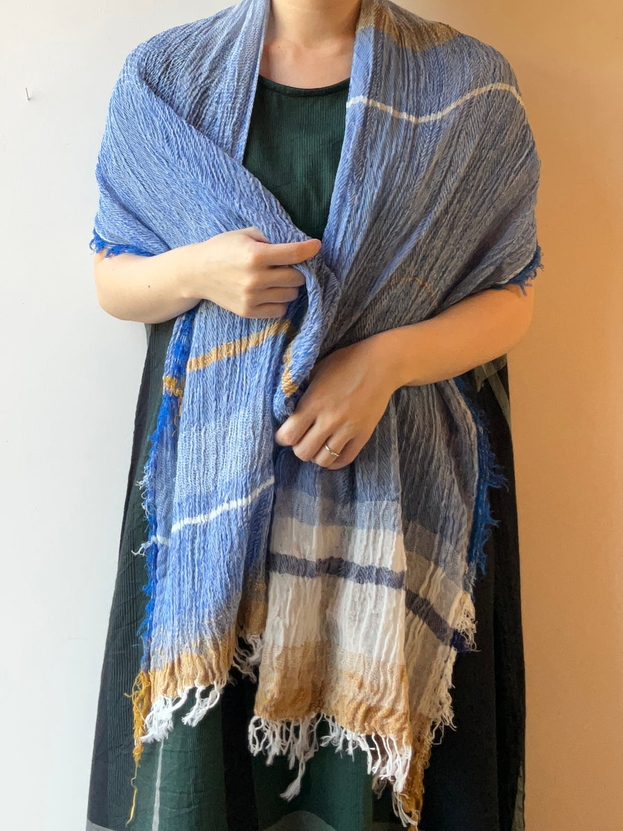 tamaki niime ｜ roots shawl MIDDLE　cotton