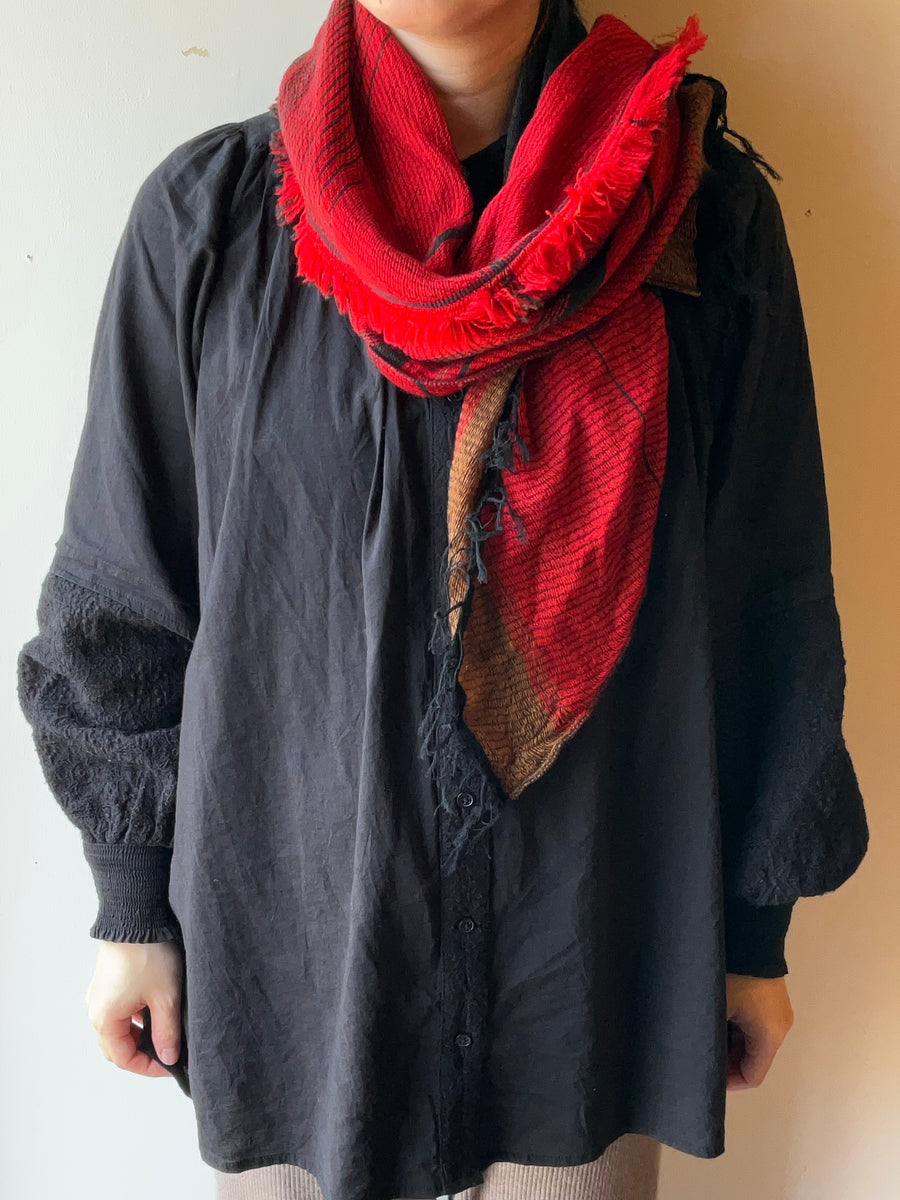 tamaki niime ｜ roots shawl SMALL　wool